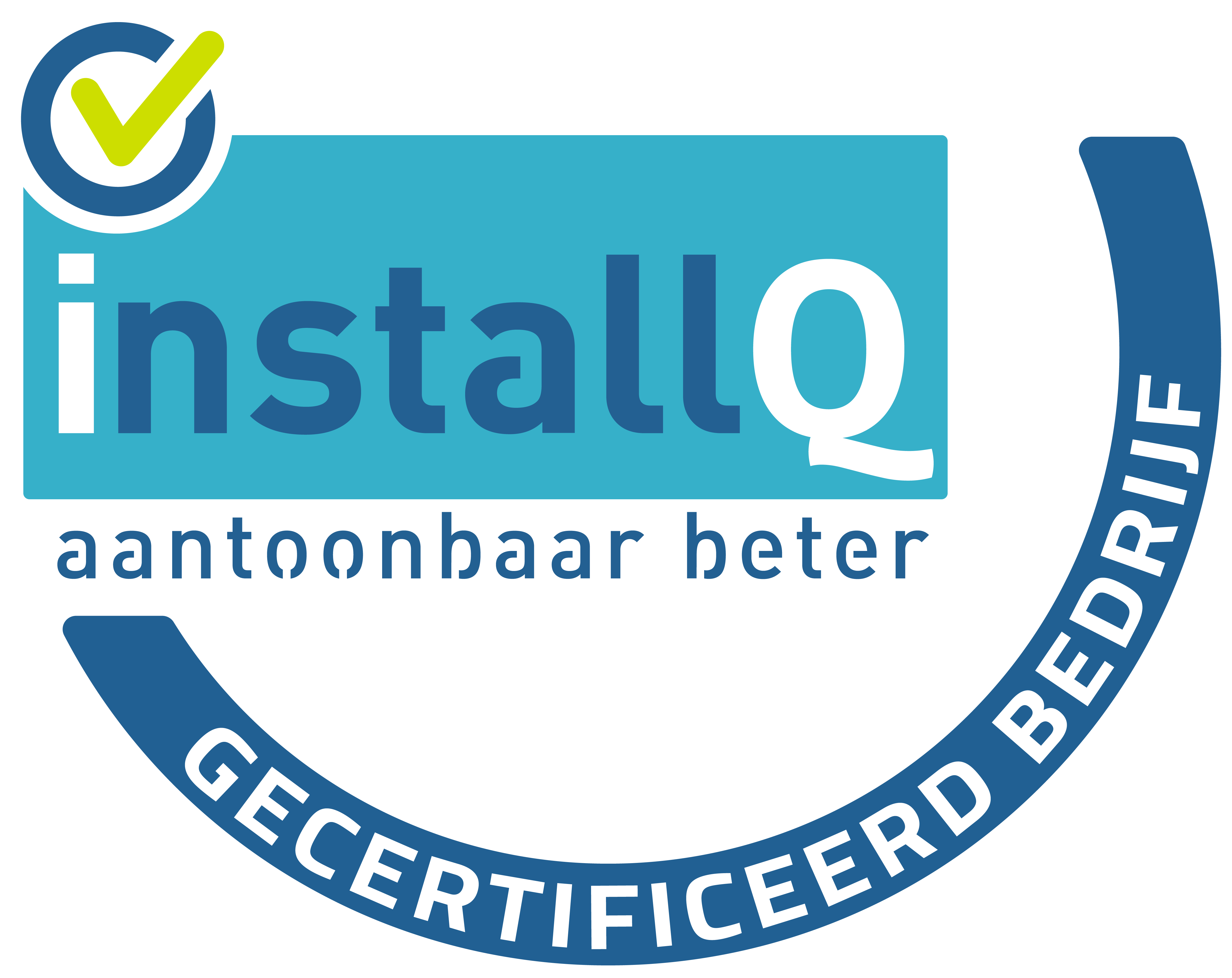BRL 6000 &Gamma;Çó InstallQ logo gecertificeerd bedrijf